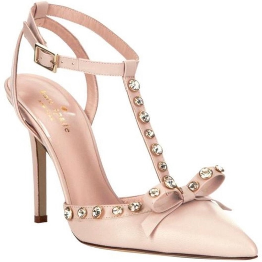 Boutique item not outlet Kate spade bow w/bling heels